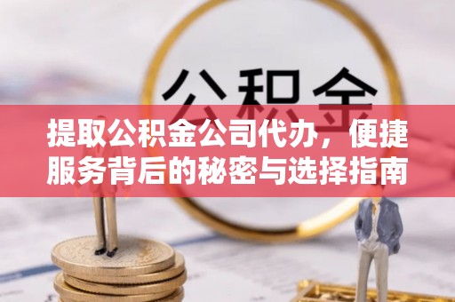 板芙提取公积金公司代办，便捷服务背后的秘密与选择指南