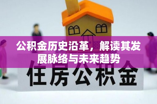 板芙公积金历史沿革，解读其发展脉络与未来趋势