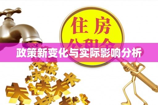 板芙政策新变化与实际影响分析