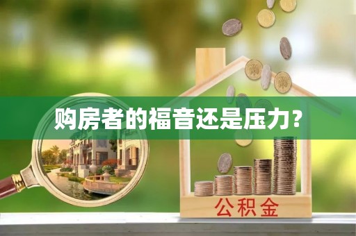 板芙购房者的福音还是压力？