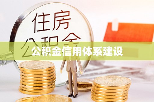 板芙公积金信用体系建设
