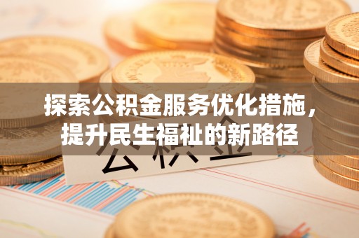 板芙探索公积金服务优化措施，提升民生福祉的新路径