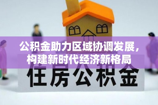 板芙公积金助力区域协调发展，构建新时代经济新格局