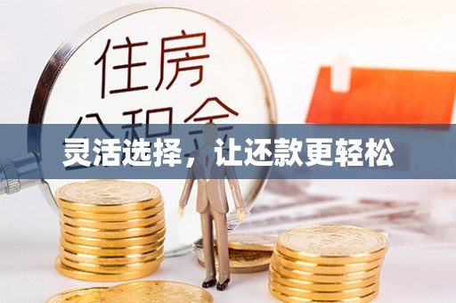 板芙灵活选择，让还款更轻松