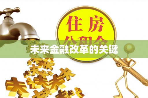 板芙未来金融改革的关键