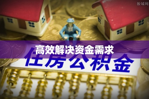 板芙高效解决资金需求