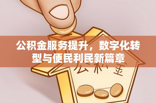板芙公积金服务提升，数字化转型与便民利民新篇章