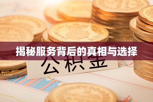 板芙揭秘服务背后的真相与选择