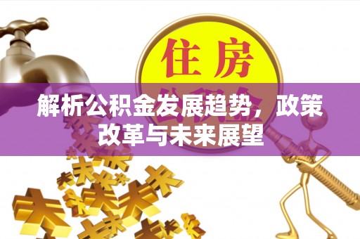板芙解析公积金发展趋势，政策改革与未来展望