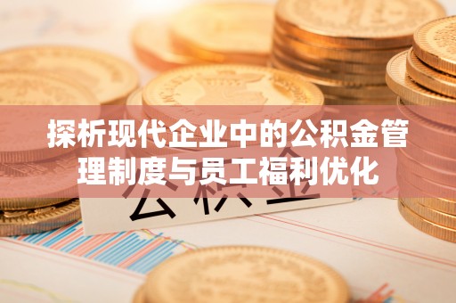 板芙探析现代企业中的公积金管理制度与员工福利优化