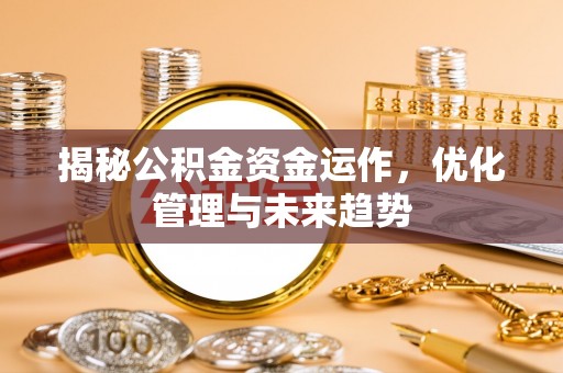板芙揭秘公积金资金运作，优化管理与未来趋势