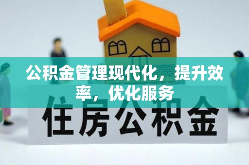 板芙公积金管理现代化，提升效率，优化服务