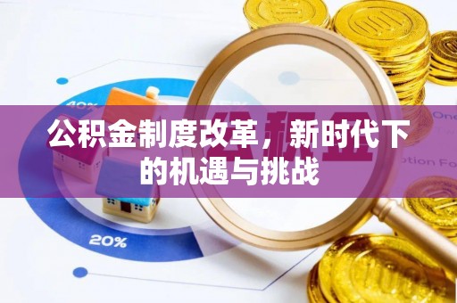 板芙公积金制度改革，新时代下的机遇与挑战