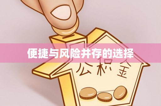 板芙便捷与风险并存的选择